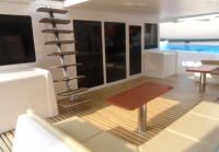 custom made model of 80英尺双体游艇